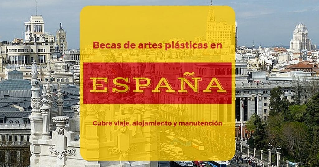 Becas de artes plásticas en España