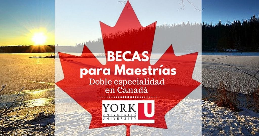 Becas para maestrías de doble particularidad en Canadá