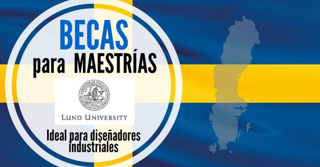 Becas para cursar arte de diseño industrial en Suecia