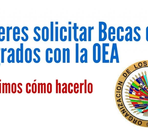 Aprende cómo solicitar becas de posgrado con la OEA