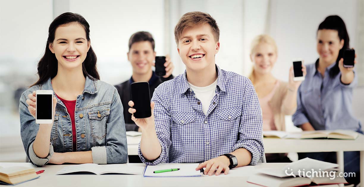 El móvil en el cátedra: ¡Al envite!