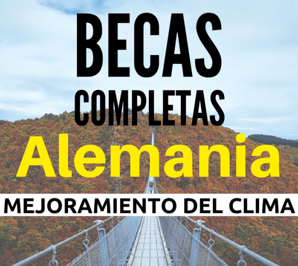 Becas completas  – protección y conservación del medio condición