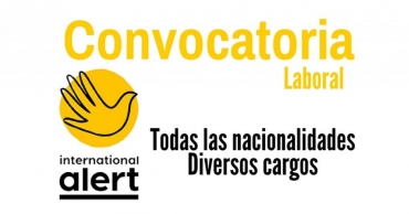 Convocatoria gremial con la estructura internacional Peacebuilding
