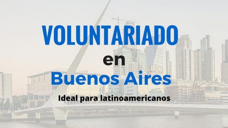 Oportunidad de voluntariado en Argentina.