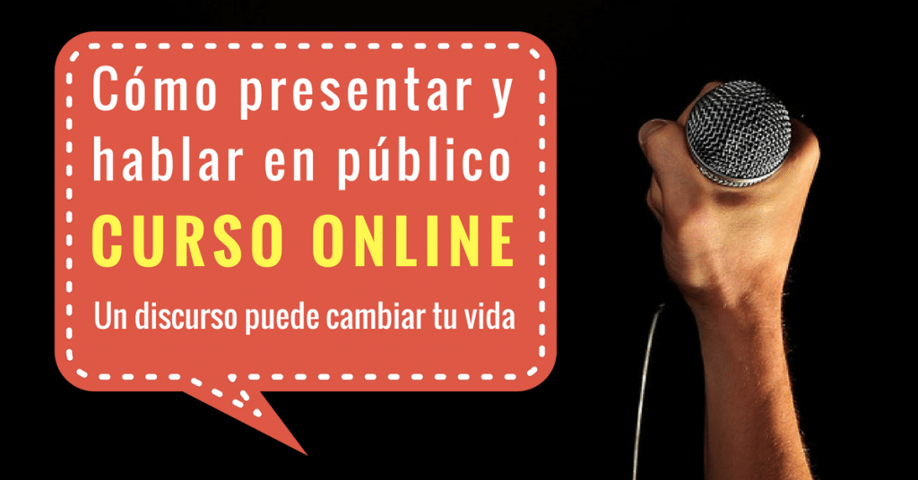 Curso online certificado : Cómo presentar y balbucir en notorio