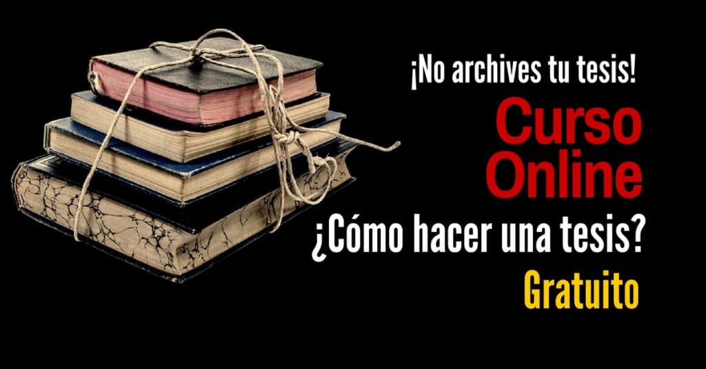 Curso online y sin cargo sobre cómo hacer una teoría