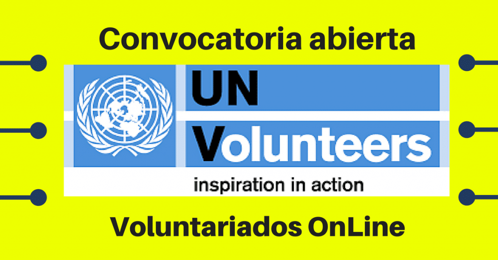 Convocatorias Voluntariado on line: Software de Voluntarios de Naciones Unidas UNV