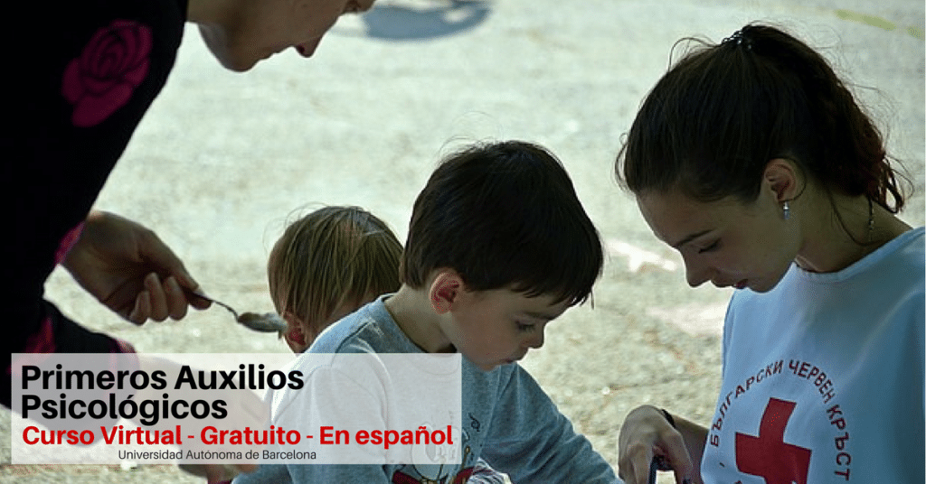 Curso sin cargo en Castellano sobre Primeros Auxilios Psicológicos