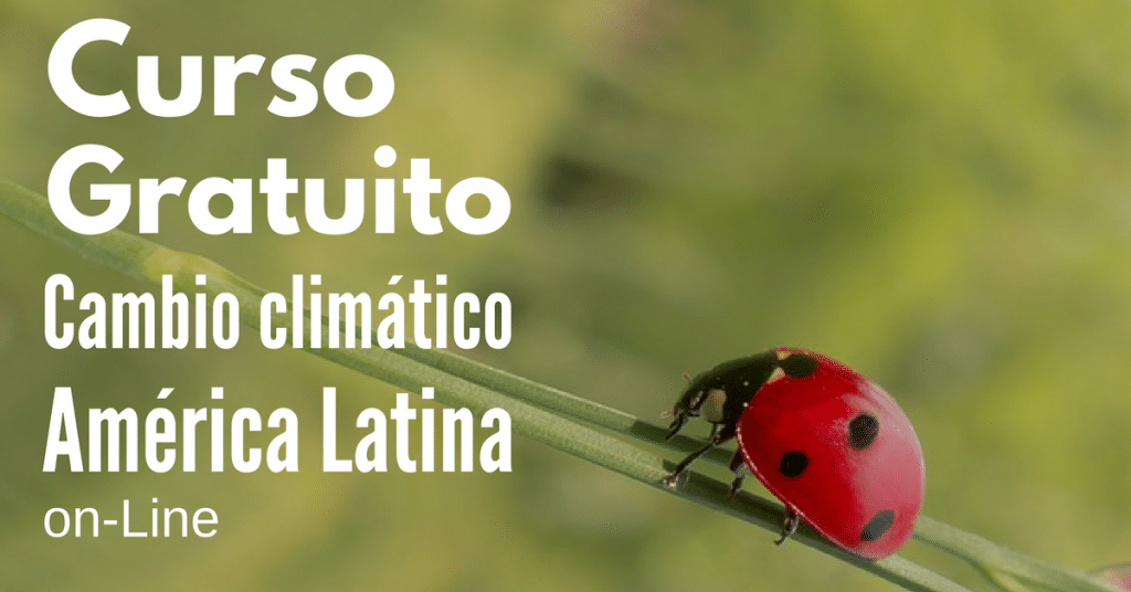 Curso en partidura y sin cargo para combatir el cambio climático