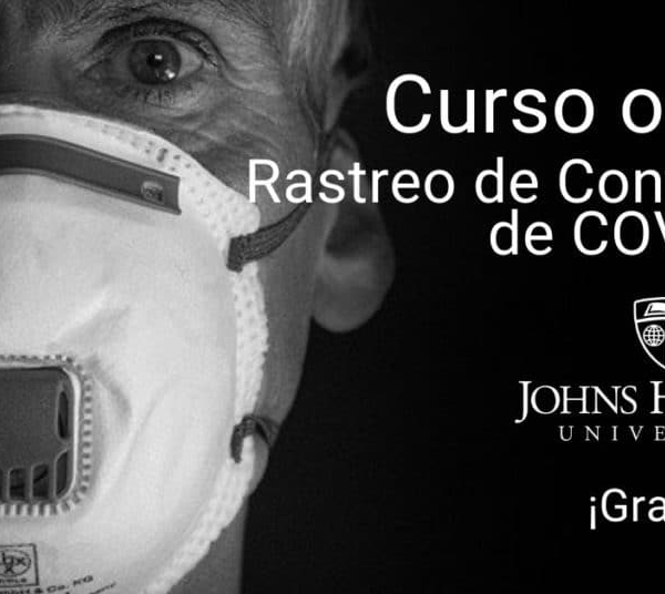 Curso online: rastreo de contagios de COVID-19 con la Universidad Johns Hopkins