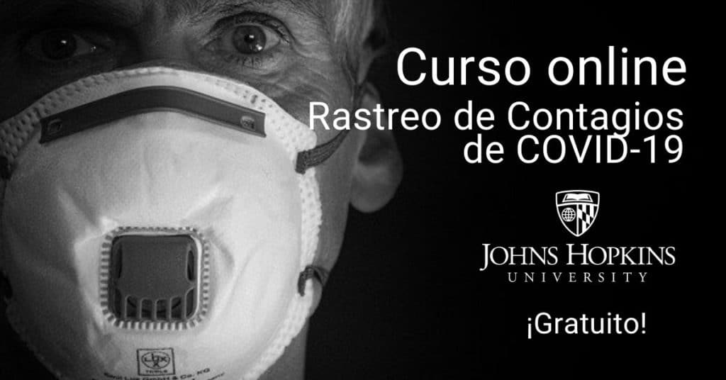 Curso online: rastreo de contagios de COVID-19 con la Universidad Johns Hopkins