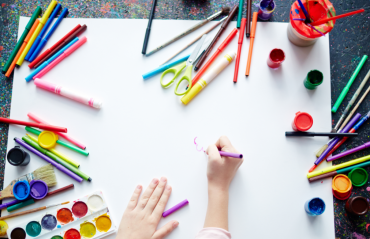 Te ayudamos a desarrollar la creatividad plástica de tus hijos desde casa