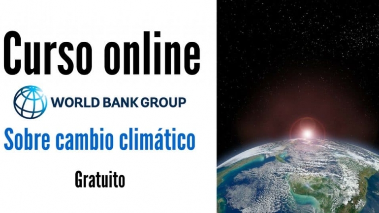 Curso online y sin cargo de Costado Mundial sobre el cambio climático