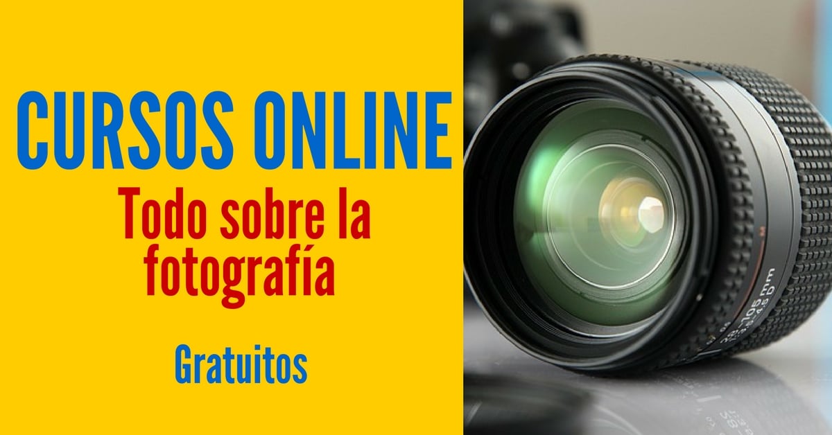 Cursos gratuitos de fotografía!
