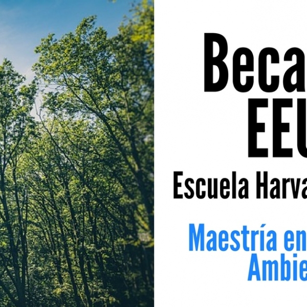 Becas en Estados Unidos para cursar maestría en liderazgo ambiental en Harvard