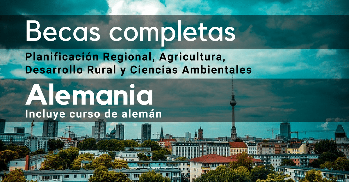 Curso de Alemán + Beca completa en Alemania